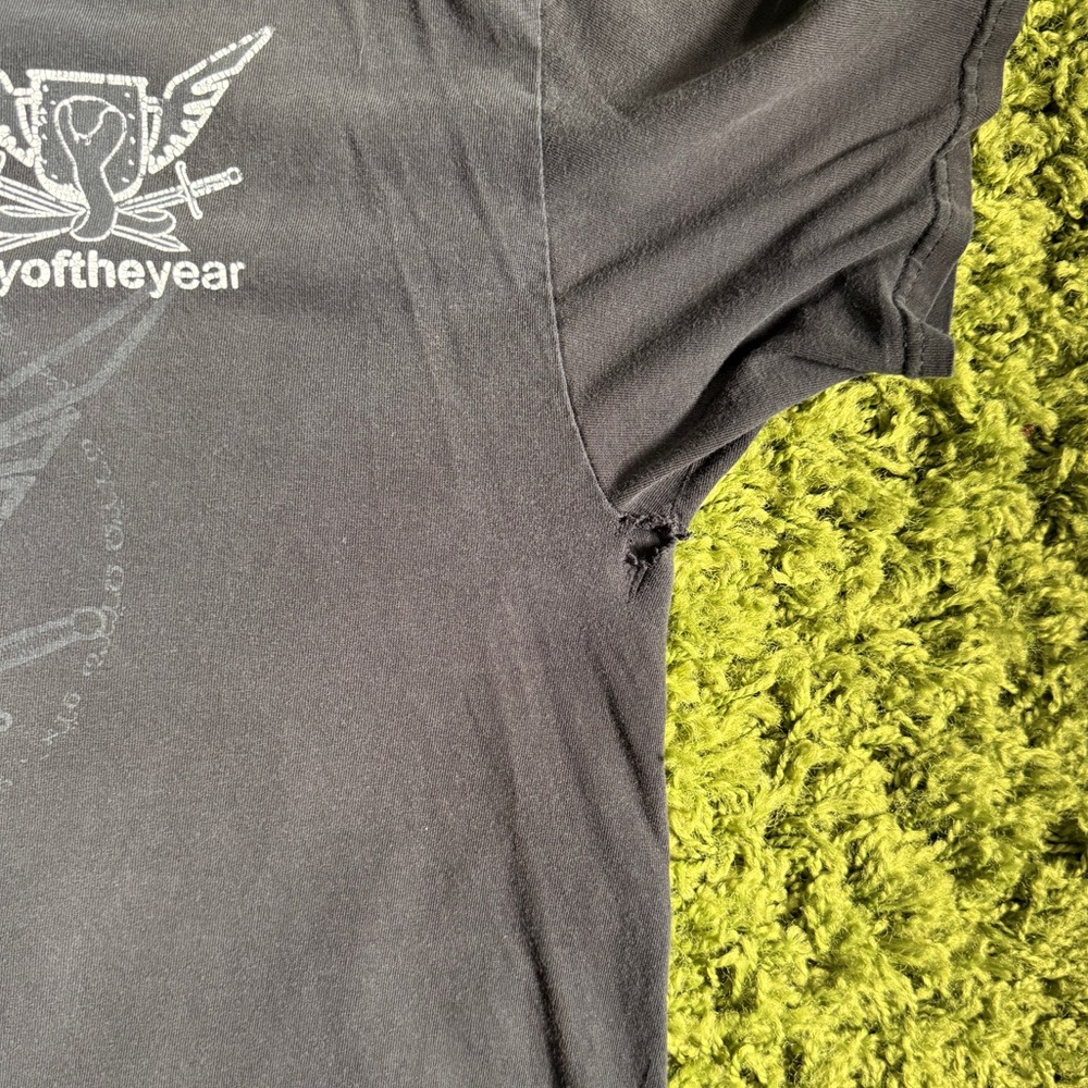 Y2K Story of the Year Band Tee | Faded 2000s Emo Graphic T-Shirt | Size L - Picture 5 of 7